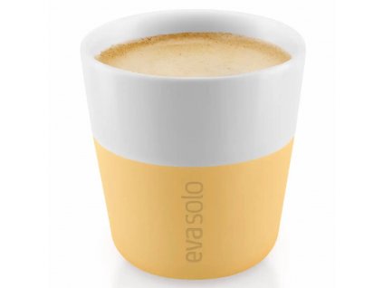 Espressotasse, 2er-Set, 80 ml, gelb, Eva Solo