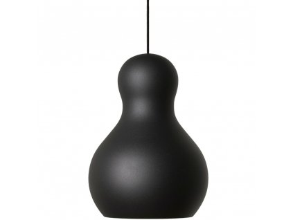 Hängelampe CALABASH 30,5 cm, mattschwarz, Fritz Hansen