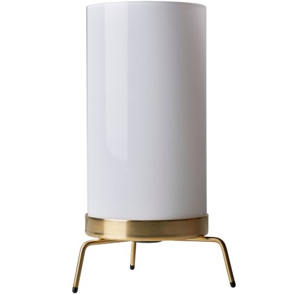 Tischlampe PM-02 31 cm, Weiß/Messing, Fritz Hansen