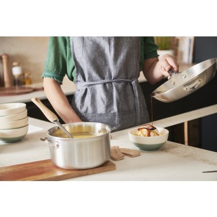 Topfset ALCHIMY LOQY, 3-teilig, silber, Edelstahl, de Buyer