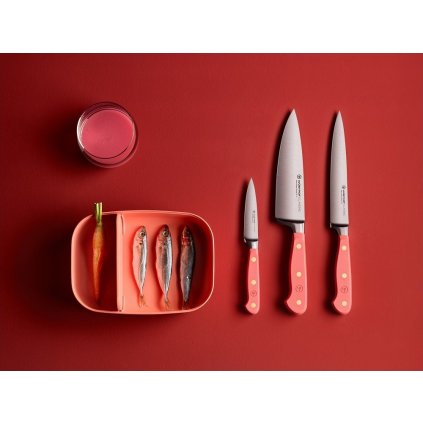 Gemüsemesser CLASSIC COLOUR 9 cm, Coral Peach, Wüsthof
