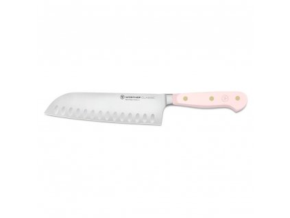 Santoku Messer CLASSIC COLOUR 17 cm, rosa Himalaya-Salz, Wüsthof