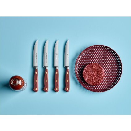 Steakmesser CLASSIC COLOUR, 4er-Set, 12 cm, tasty sumac, Wüsthof
