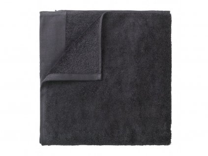 Handtuch RIVA, 2er-Set, 30 x 50 cm, dunkelgrau, Blomus