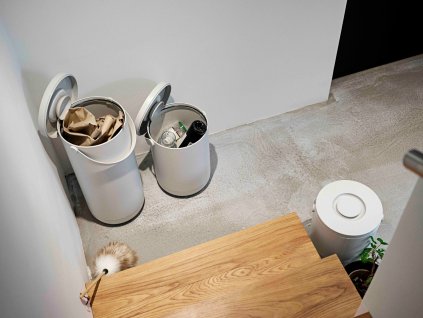 Bio Mülleimer CIRCULAR 35 l, hellgrau, Kunststoff, Zone Dänemark