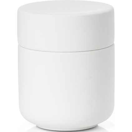 Wattepadspender UME 10 cm, weiß, Keramik, Zone Dänemark