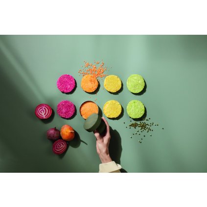 Burgerpresse GREEN TOOL 9 cm, grün, Edelstahl/Kunststoff, Eva Solo
