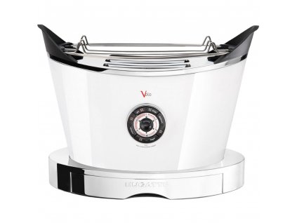 Toaster VOLO 32 cm, weiß, Edelstahl, Bugatti