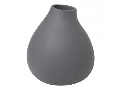 Vase NONA 17 cm, dunkelgrau, Blomus