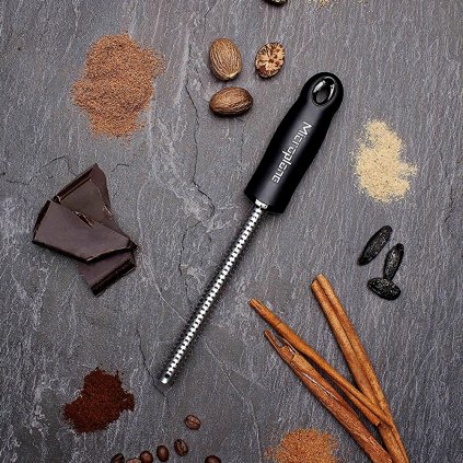 Gewürzreibe PREMIUM CLASSIC, schwarz, Microplane