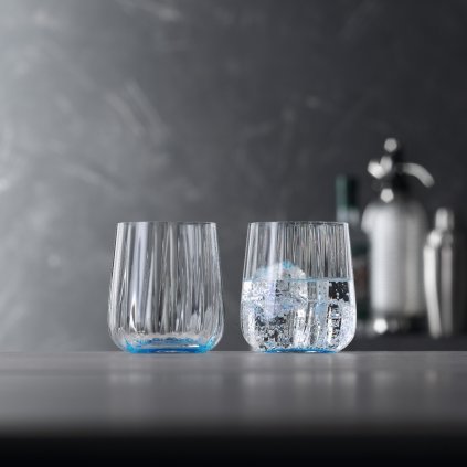 Wassergläser LIFESTYLE, 2er-Set, 340 ml, blau, Spiegelau