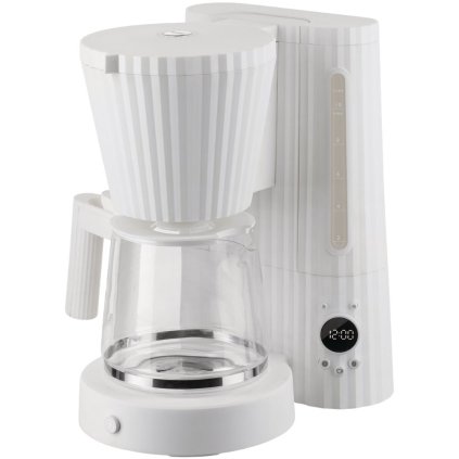 Filterkaffeemaschine PLISSÉ 1,5 l, weiß, Alessi