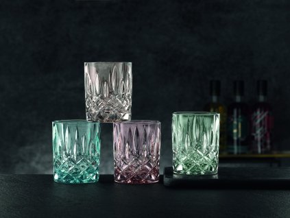Whiskeygläser NOBLESSE COLORS, 2er-Set, 295 ml, Minze, Nachtmann