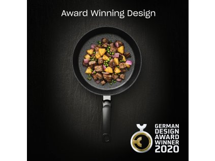 Pfannenset ADAMANT COMFORT, 2er-Set, schwarz, Aluminium, Fissler