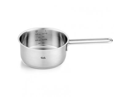 Stielkasserolle PURE 16 cm, silber, rostfreier Stahl, Fissler