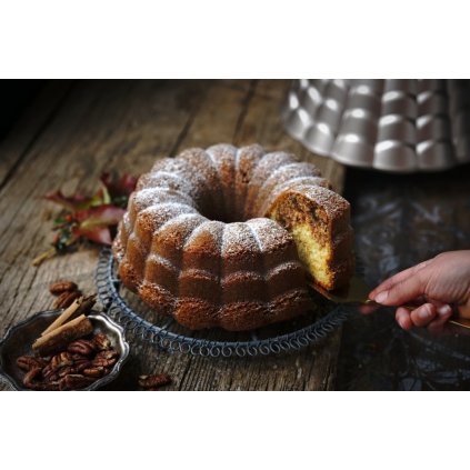 Gugelhupfform SWEET MAGIC BELLE 24,5 cm, Bronze, Aluminium, Guardini