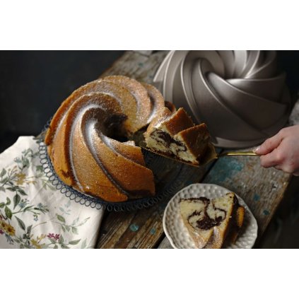 Gugelhupfform SWEET MAGIC MARISSA 24 cm, Bronze, Aluminium, Guardini