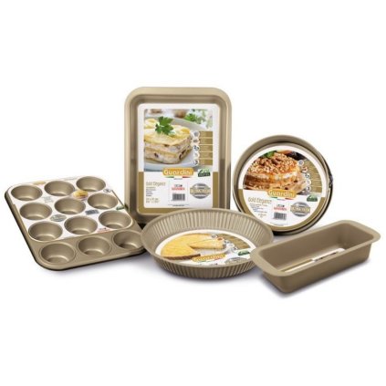Brotbackform GOLD ELEGANCE 25 cm, Bronze, Stahl, Guardini