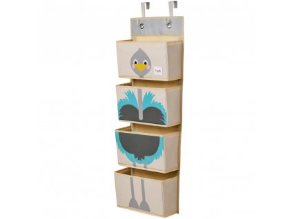 Kinder Wandorganizer OSTRICH 94 cm, beige, 3 Sprouts