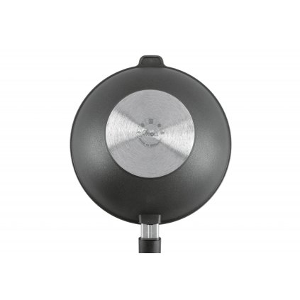 Wok TITANIUM NOWO 30 cm, Induktion, abnehmbarer Griff, WOLL