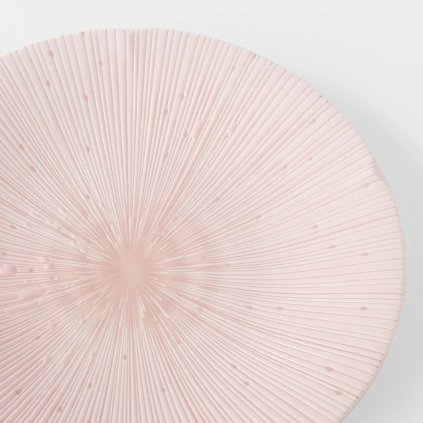 Vorspeisenteller ICE PINK 22 cm, rosa, MIJ