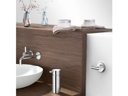 Seifenspender SCALA 200 ml, stehend, poliert, Edelstahl, Zack