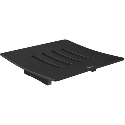 Seifenschale ABBACO 10 cm, schwarz, Edelstahl, Zack