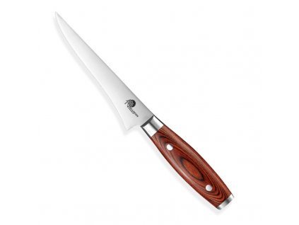 Ausbeinmesser GERMAN PAKKA WOOD 14 cm, braun, Dellinger