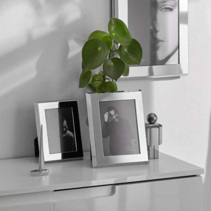 Wohndeko Skulptur JONAS 15 cm, Silber, Glas, Philippi