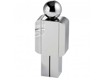 Wohndeko Skulptur JONAS 15 cm, Silber, Glas, Philippi