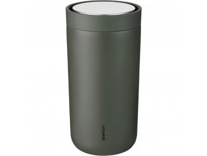 Reisebecher TO GO CLICK 200 ml, Soft Dark Forest, Stelton