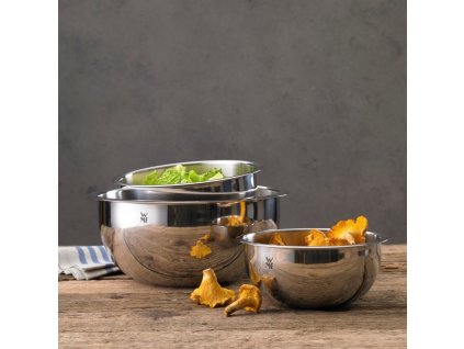 Küchenschüssel GOURMET, 2er-Set, Edelstahl, WMF