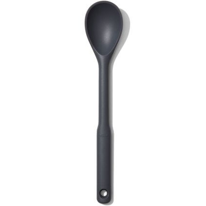 Kochlöffel GOOD GRIPS 32 cm, grau, Silikon, OXO