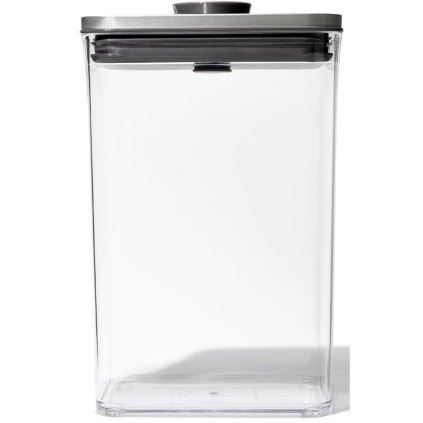 Vorratsdose POP STEEL 2,6 l, rechteckig, Kunststoff, OXO