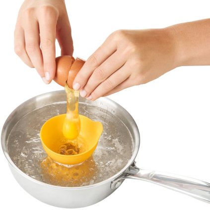 Eier-Pochierer GOOD GRIPS, 2er-Set, gelb, Silikon, OXO