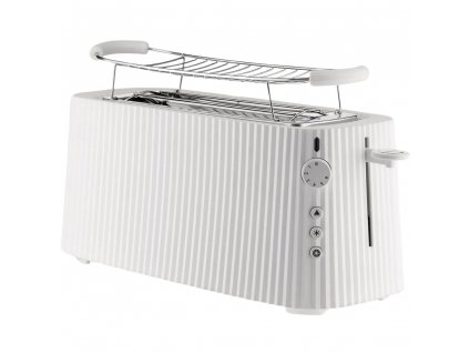 Toaster PLISSÉ XXL 46 cm, weiß, Kunststoff, Alessi