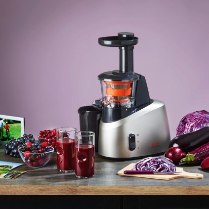 Zitruspresse elektrisch INFINY JUICE ZC255B38, silber, Kunststoff, Tefal