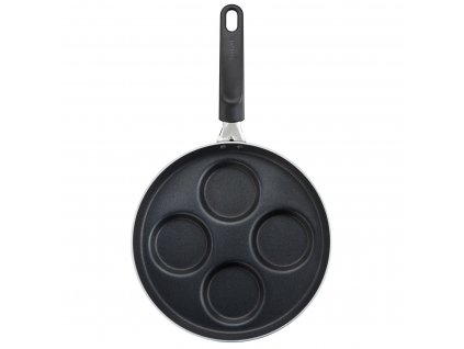 Pfannkuchenpfanne PANCAKE TIME D5292072 25 cm, schwarz, Aluminium, Tefal