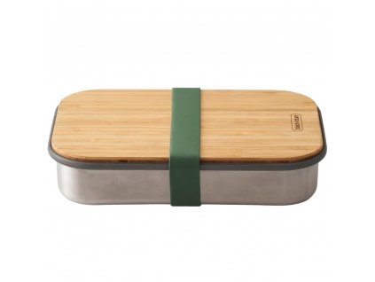 Lunchbox 900 ml, Olive, Edelstahl, Black+Blum