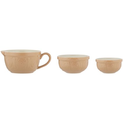 Messbecher ORIGINAL CANE, 3-teilig, Zimt, Steingut, Mason Cash