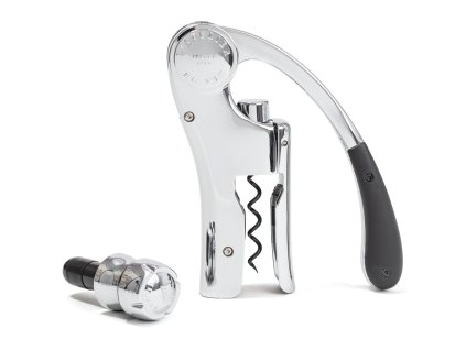 Hebelkorkenzieher UP & DOWN, mit Verschluss für Champagner, L'Atelier du Vin