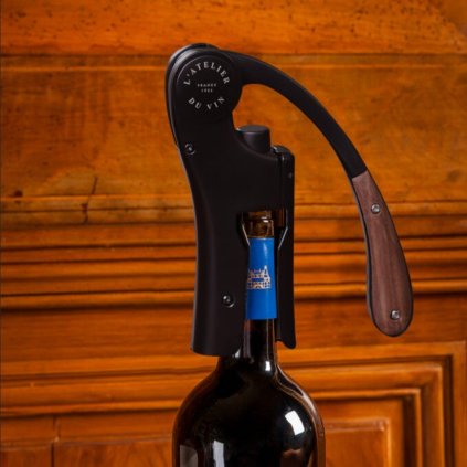 Hebelkorkenzieher OENO MOTION, schwarz, L'Atelier du Vin