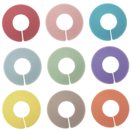Glasmarker RAINBOW, 9er-Set, L'Atelier du Vin