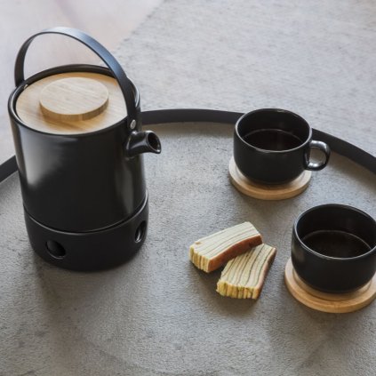 Teetasse UMEA 250 ml, 2er-Set, weiß, Keramik, Bredemeijer