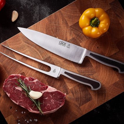 Chefmesser Kochmesser DELTA GRENADILL 21 cm, braun, Güde