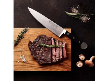 Chefmesser Kochmesser ALPHA POM 21 cm, schwarz, Güde