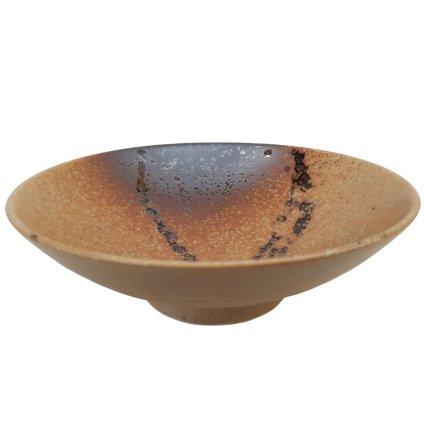 Schale WABI SABI 900 ml, braun, Keramik, MIJ