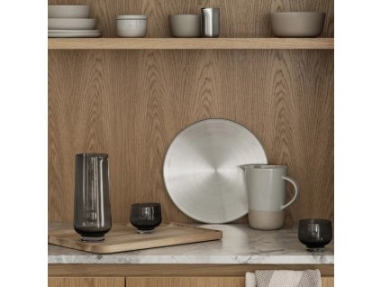 Serviertablett OKU 27,5 x 20 cm, braun, Holz, Blomus