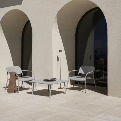 Stehleuchte FAROL FLOOR 115 cm, LED, rostige Optik, Aluminium, Blomus