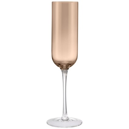 Champagnerglas FUUMI 220 ml, 4er-Set, Coffee, Glas, Blomus